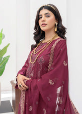Aalaya Embroidered Lawn 3 Piece Unstitched Suit ALY25EEV3 D-06